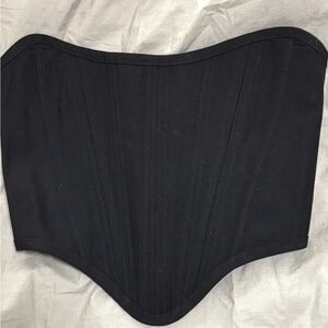 LBV black corset sz S